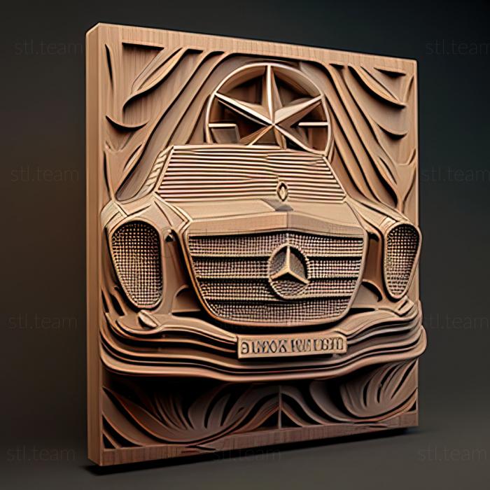 3D модель Mercedes Benz LN (STL)